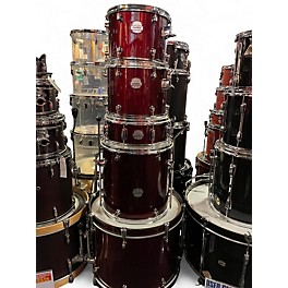 Used Mapex 5 Piece Voyager Red Sparkle Drum Kit
