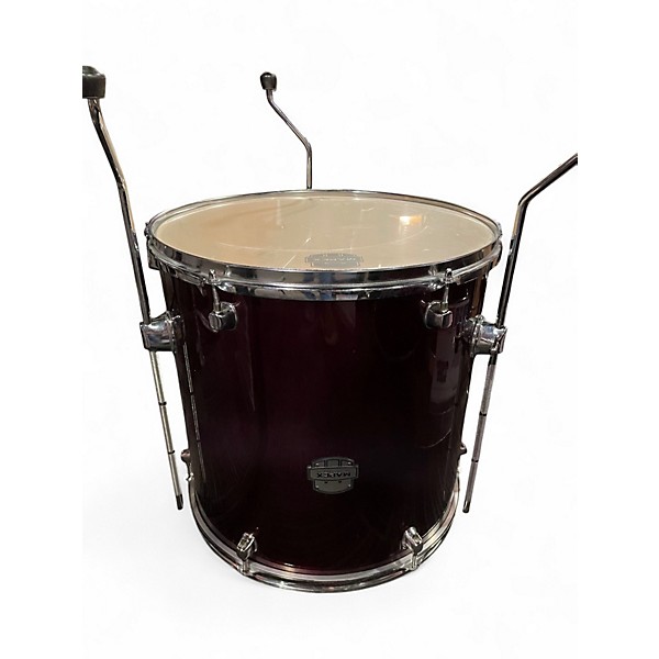 Used Mapex 5 Piece Voyager Red Sparkle Drum Kit