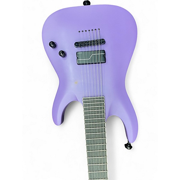 Used ESP LTD SC607B 7 String Baritone Purple Solid Body Electric Guitar