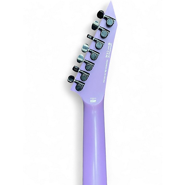 Used ESP LTD SC607B 7 String Baritone Purple Solid Body Electric Guitar