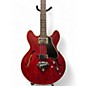 Used 1960s Gibson Hollowbody Bass E132C Candy Apple Red Electric Bass Guitar