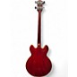 Used 1960s Gibson Hollowbody Bass E132C Candy Apple Red Electric Bass Guitar
