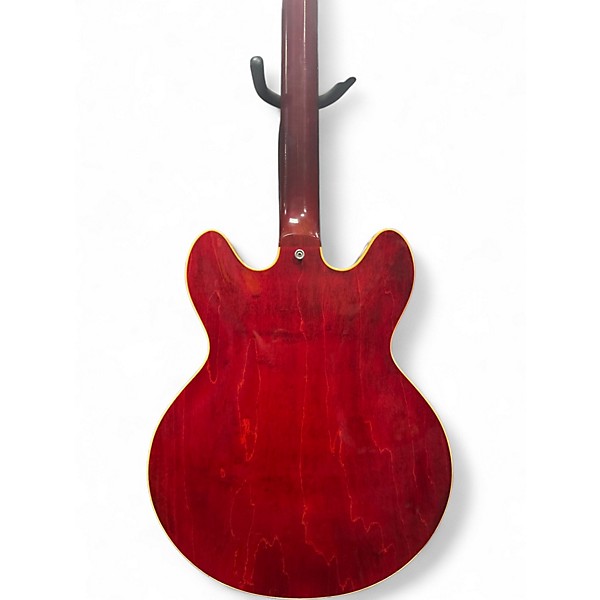 Used 1960s Gibson Hollowbody Bass E132C Candy Apple Red Electric Bass Guitar