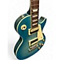 Used Epiphone Les Paul Traditional Pro IV Blue Solid Body Electric Guitar