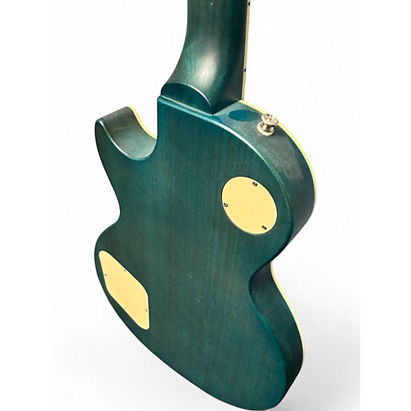 Used Epiphone Les Paul Traditional Pro IV Blue Solid Body Electric Guitar