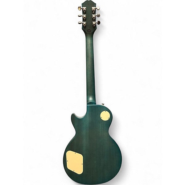 Used Epiphone Les Paul Traditional Pro IV Blue Solid Body Electric Guitar