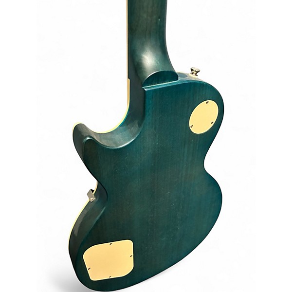 Used Epiphone Les Paul Traditional Pro IV Blue Solid Body Electric Guitar