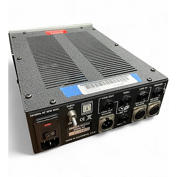 Used Avalon V5 Pure Class A Mono Channel Strip