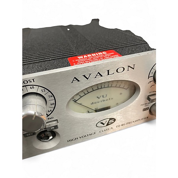 Used Avalon V5 Pure Class A Mono Channel Strip