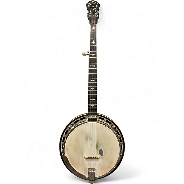 Vintage 1970s Gibson RB-250 Antique White Banjo
