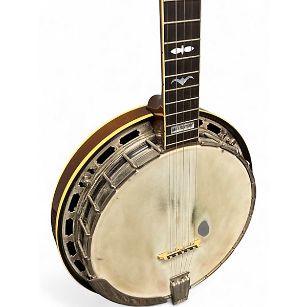 Vintage 1970s Gibson RB-250 Antique White Banjo