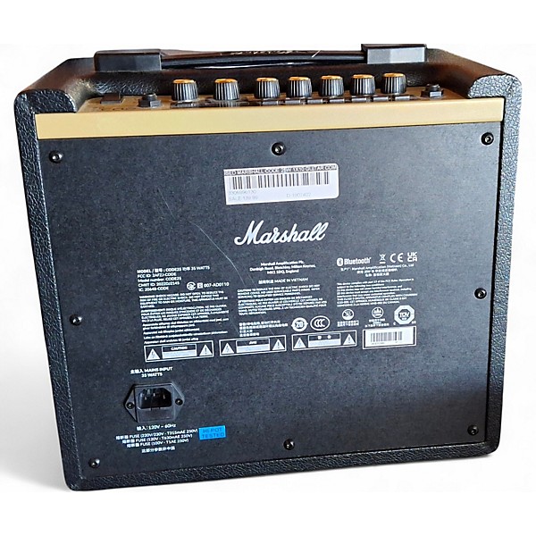 Used Marshall CODE 25W 1x10 Guitar Combo Amp