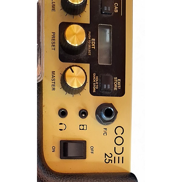 Used Marshall CODE 25W 1x10 Guitar Combo Amp