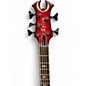 Used Dean SPIRE 5 STRING Red Electric Bass Guitar