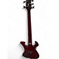 Used Dean SPIRE 5 STRING Red Electric Bass Guitar