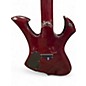 Used Dean SPIRE 5 STRING Red Electric Bass Guitar