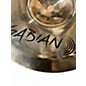 Used SABIAN 8in AAX Splash Brilliant Cymbal