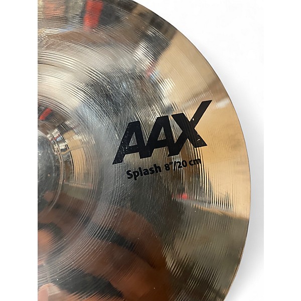 Used SABIAN 8in AAX Splash Brilliant Cymbal