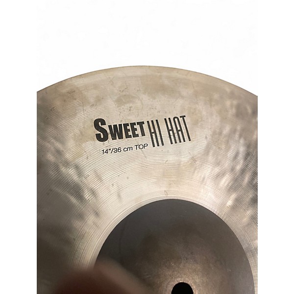 Used Zildjian 14in K Sweet Hi-Hat Pair Cymbal