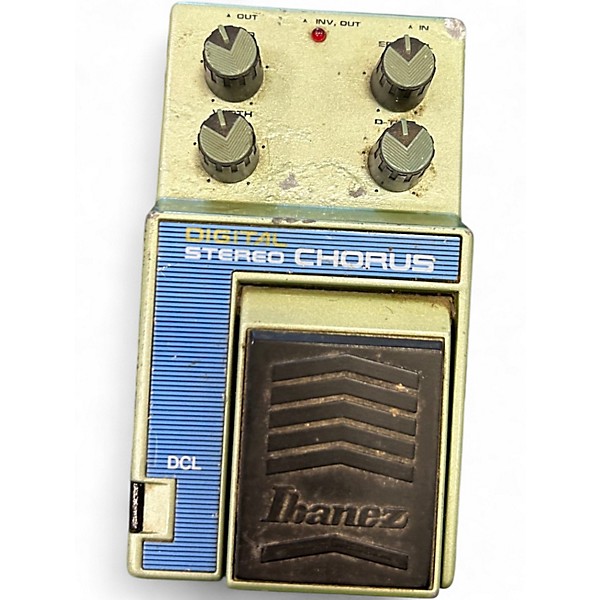 Used Ibanez DCL STEREO CHORUS Effect Pedal