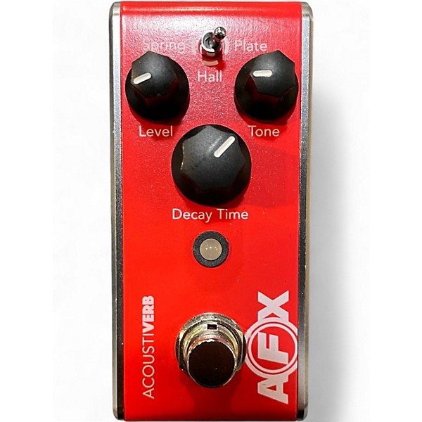 Used 2020s Fishman AFX AcoustiVerb Effect Pedal