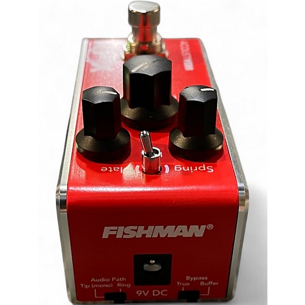 Used 2020s Fishman AFX AcoustiVerb Effect Pedal
