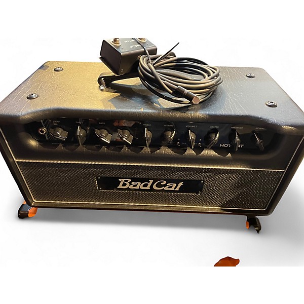 Used Bad Cat Hot Cat 50W with Reverb Tube Guitar Amp Head