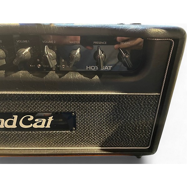 Used Bad Cat Hot Cat 50W with Reverb Tube Guitar Amp Head