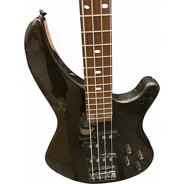 Used Mitchell MB200 Gun Metal Electric Bass Guitar