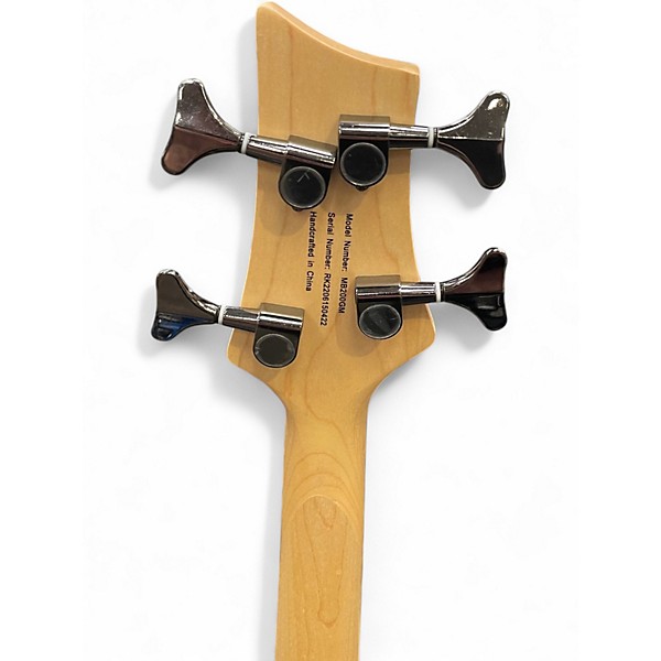 Used Mitchell MB200 Gun Metal Electric Bass Guitar