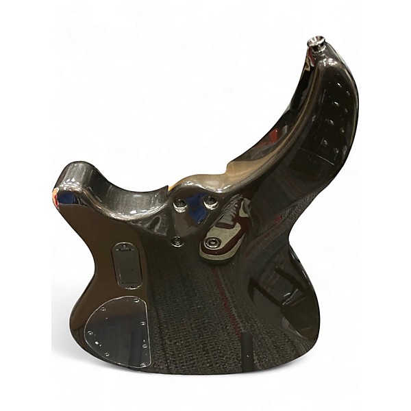 Used Mitchell MB200 Gun Metal Electric Bass Guitar