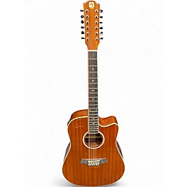 Used Vangoa VGE12 Mahogany 12 String Acoustic Guitar
