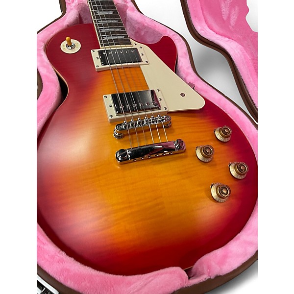 Used Epiphone 1959 Reissue Les Paul Outfit cherry sunburst Solid Body Electric Guitar