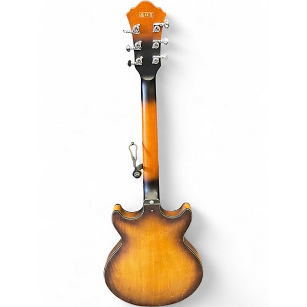 Used Ibanez AM73B Archtop Brown Hollow Body Electric Guitar
