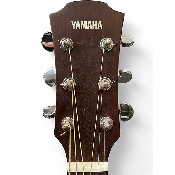 Used Yamaha A1M Transparent Black Acoustic Electric Guitar