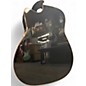 Used Yamaha A1M Transparent Black Acoustic Electric Guitar