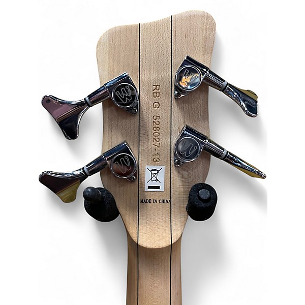 Used RockBass by Warwick R/BASS STREAMER Natural Electric Bass Guitar