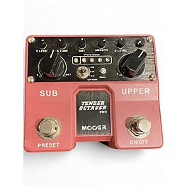 Used Mooer Tender Octaver Pro Effect Pedal