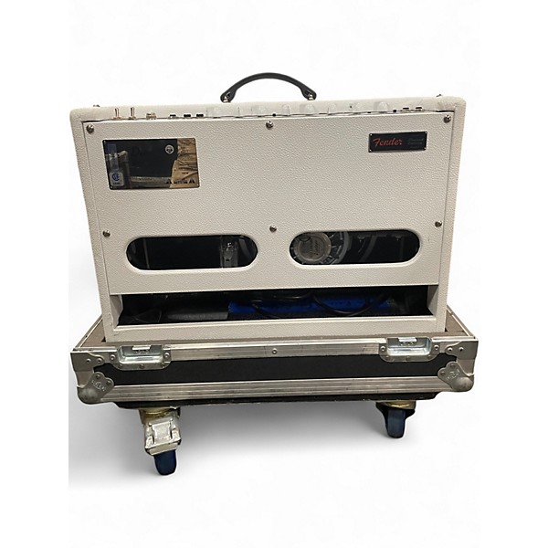 Used Fender HOT ROD DELUXE FSR WHITE LIGHTNING Tube Guitar Combo Amp