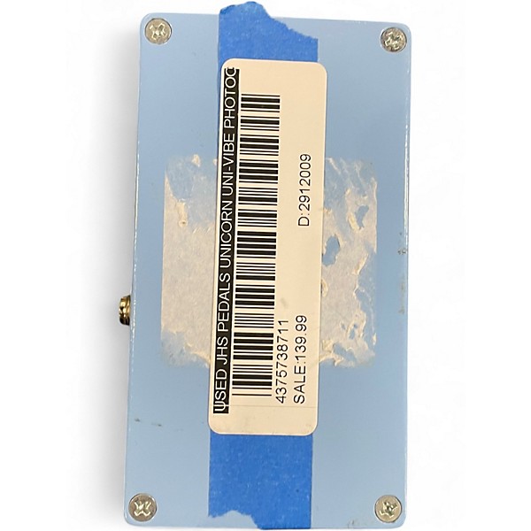 Used JHS Pedals Unicorn Uni-Vibe Photocell Modulator with Tap Tempo Effect Pedal