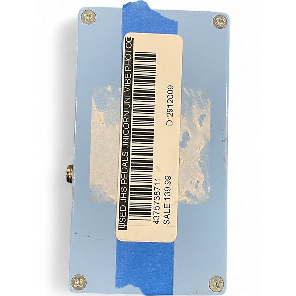 Used JHS Pedals Unicorn Uni-Vibe Photocell Modulator with Tap Tempo Effect Pedal