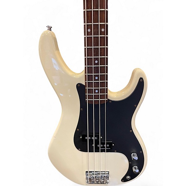 Used Peavey Milestone II Classic White Electric Bass Guitar