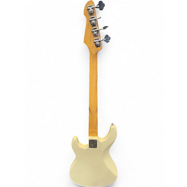 Used Peavey Milestone II Classic White Electric Bass Guitar