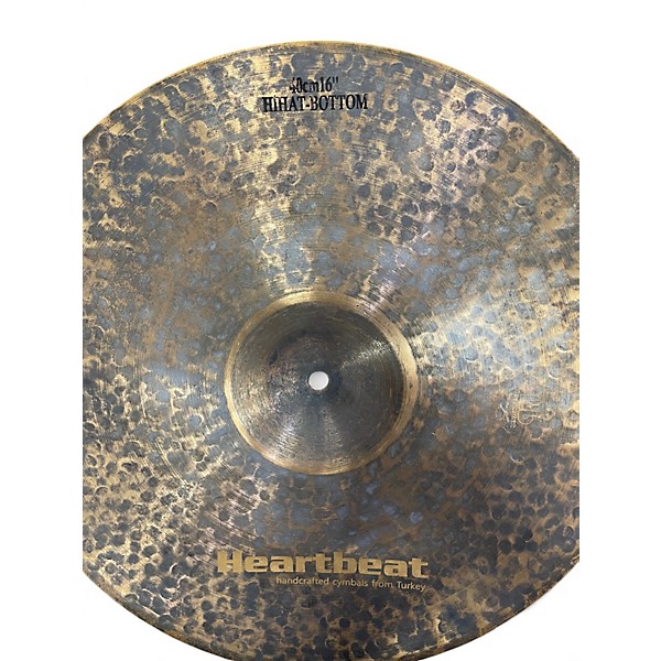 Used Heartbeat 16in 16in Hi Hat Pair Model 10 Cymbal