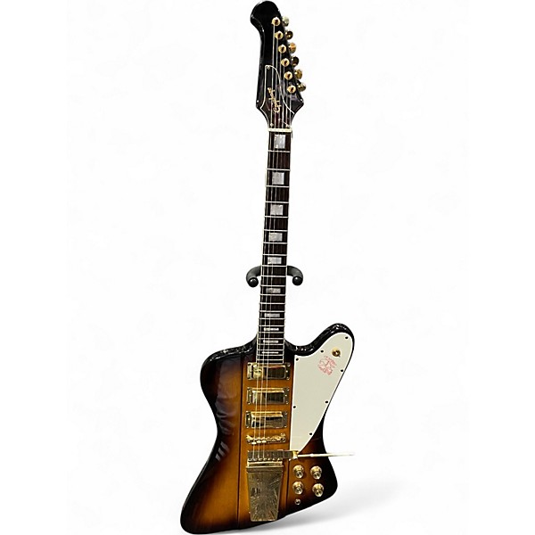 Used Epiphone Firebird VII 2 Tone Sunburst Solid Body Electric Guitar