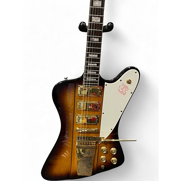 Used Epiphone Firebird VII 2 Tone Sunburst Solid Body Electric Guitar