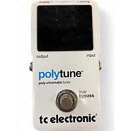 Used TC Electronic Polytune Tuner Pedal