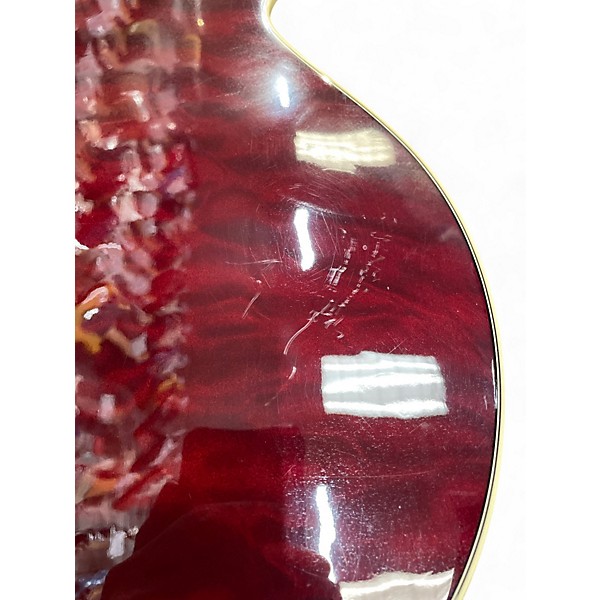 Used Gibson J200M Cherry Acoustic Electric Guitar