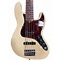 Used Fender American Professional Jazz Bass V Olympic White Electric Bass Guitar