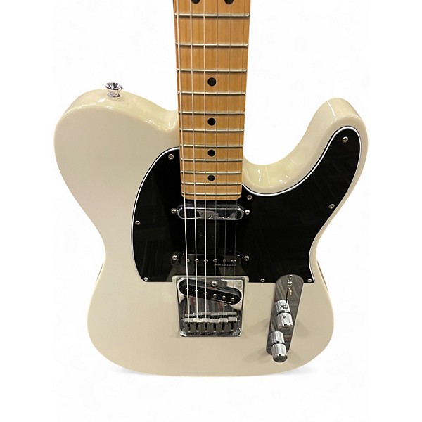 Used Fender Deluxe Nashville Telecaster white Solid Body Electric Guitar